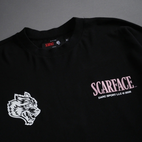 Darc Sport Black Scarface No Mercy Tee - Picture 3 of 4